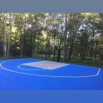 Basketball Court Laying